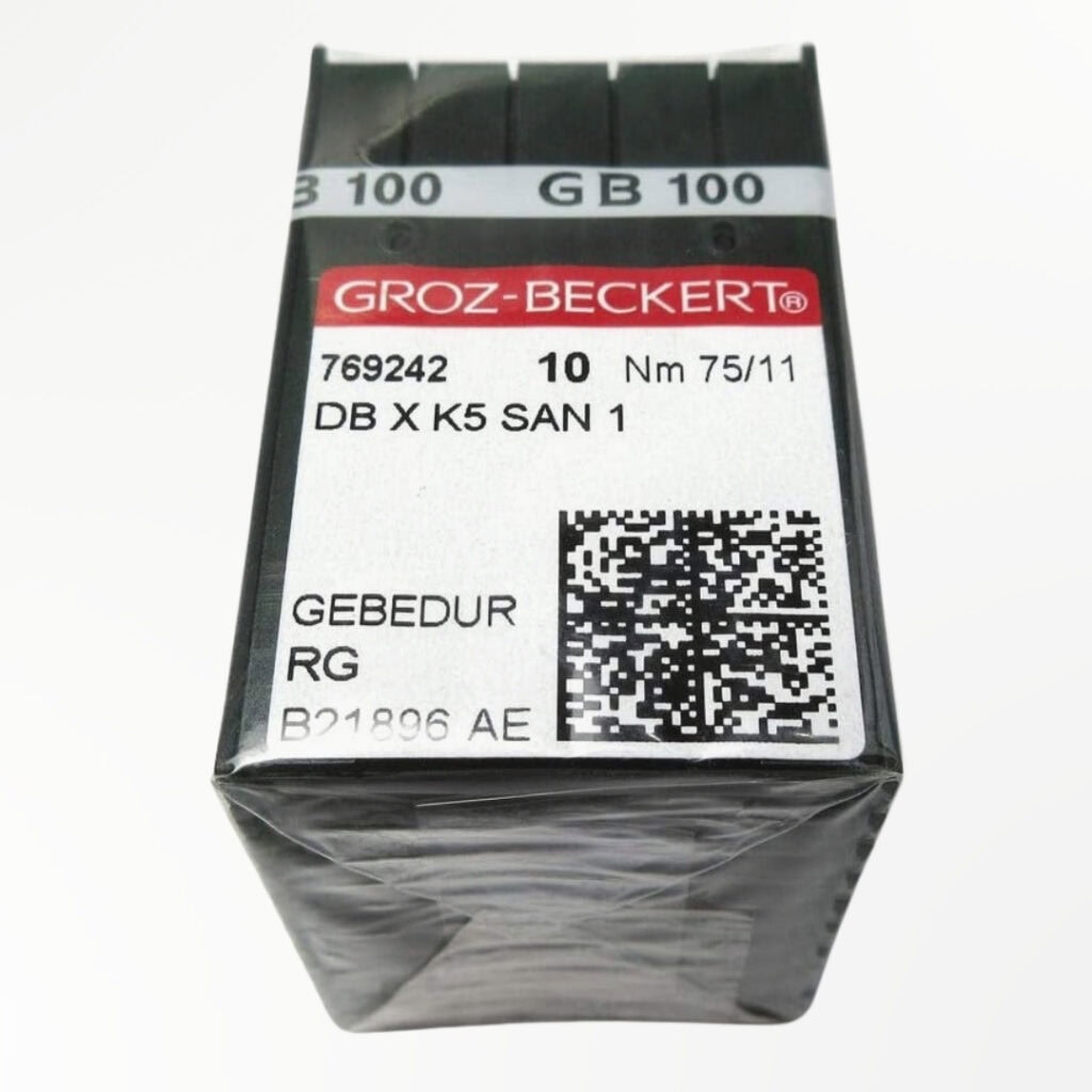 Agujas Groz Beckert para máquina de bordar industrial punta redonda RG