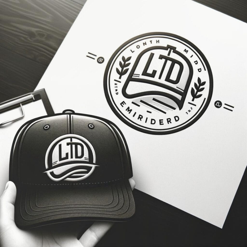 Diseño de gorra realizado con chatbot ia