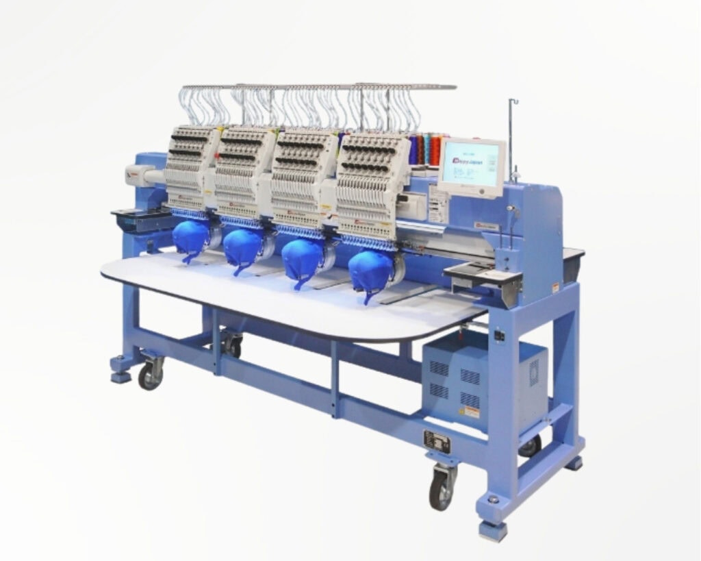 Máquina multicabezal de bordado marca HappyJappan HCR3 series
