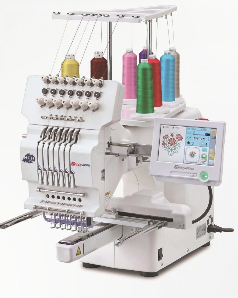 Máquina de bordar HappyJappan semi-profesional