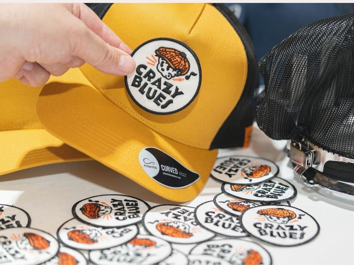 Parches bordados para coser en gorras